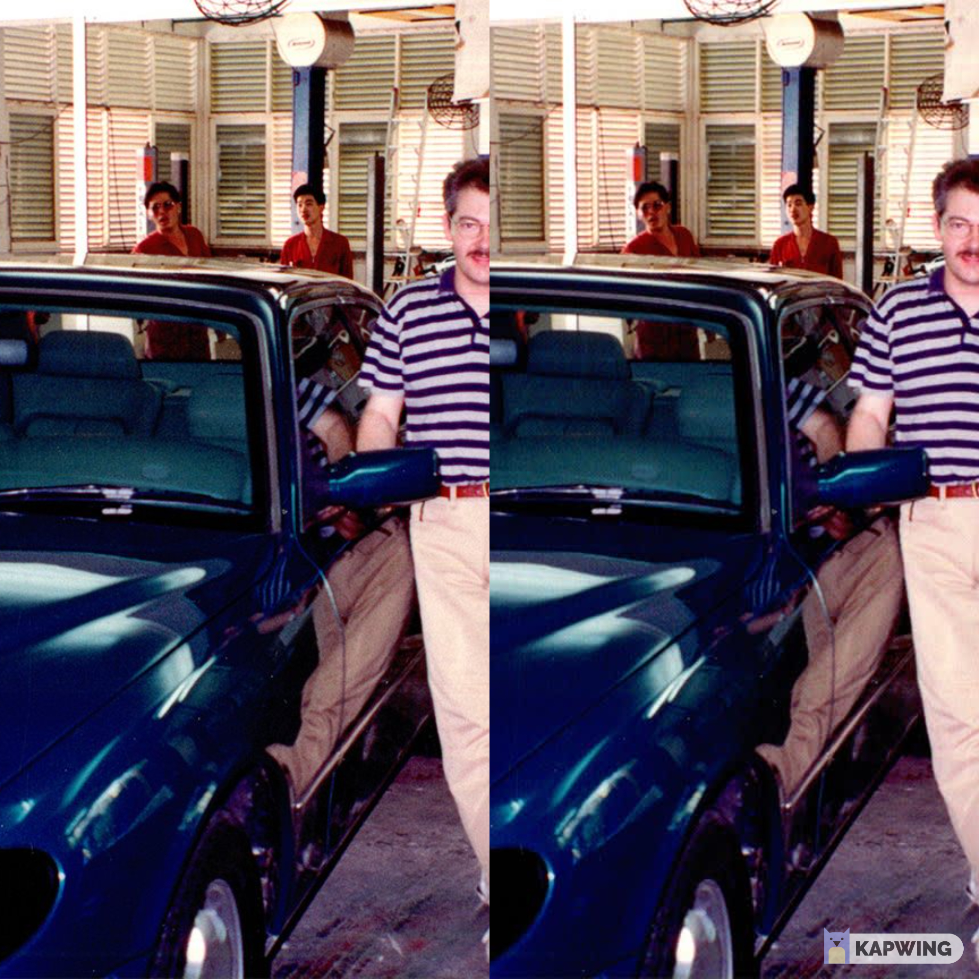 Zero perceptual difference Zero perceptual difference